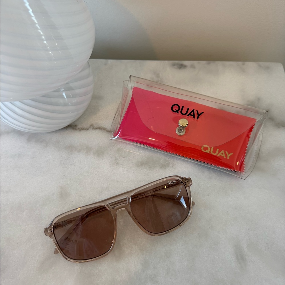Quay Australia Pink Sunglasses